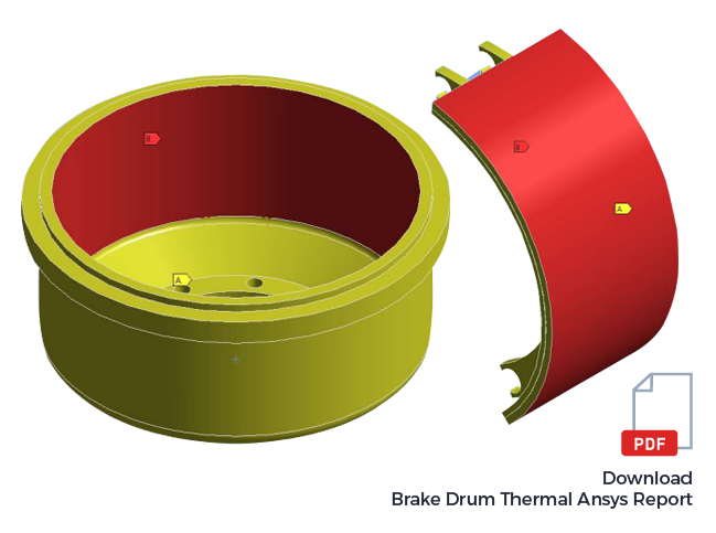 Brake Drum Thermal Ansys Report